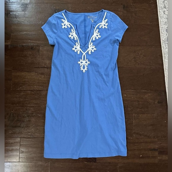Lilly Pulitzer-Brewster Dress-Blue-size XS-EUC - Picture 11 of 11